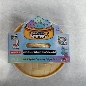 Bao Squishy Bun Dumpling Novelty Toy NWT Mini